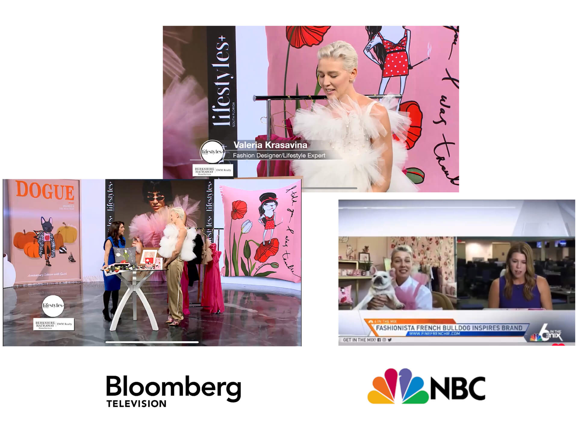 Valeria Krasavina on Bloomberg TV, NBC